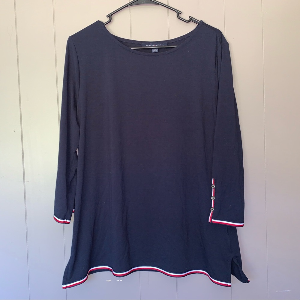 Tommy Hilfiger navy long sleeve